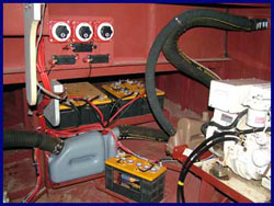 Battery isolation switches
