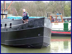 In the harbour at Woodbridge