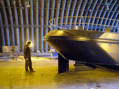 Luxemotor under construction