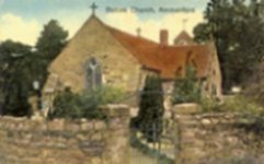 St David's Church, Betws, originally built in the 14h century on the site of a 6th century Celtic church